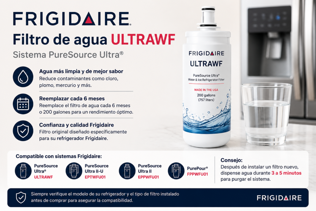 Filtro para refrigerador Frigidaire ULTRAWF