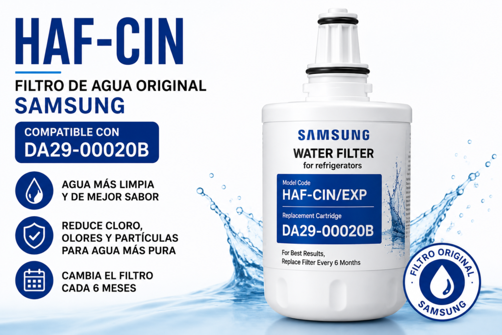 Filtro Samsung HAF-CIN compatible con DA29-00020B